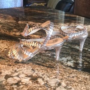 Vince Canute Rose-Gold Sandal